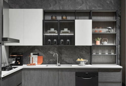 歐派家居丨高級灰 林海 廚房,演繹現代極簡潮流