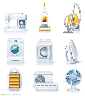 家用電器矢量素材